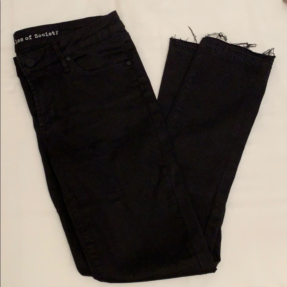Black skinny jeans - designer